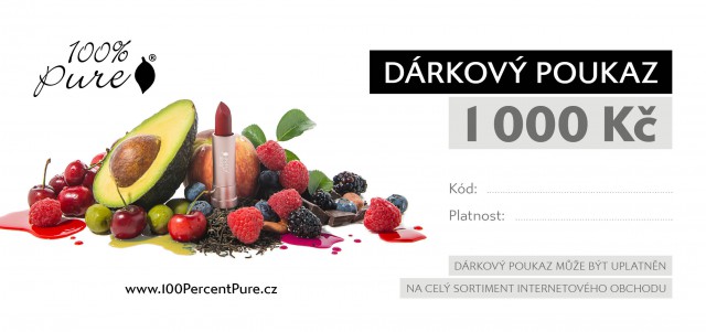 Dárkový poukaz 1000