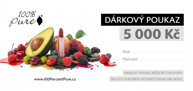 Dárkový poukaz 5000