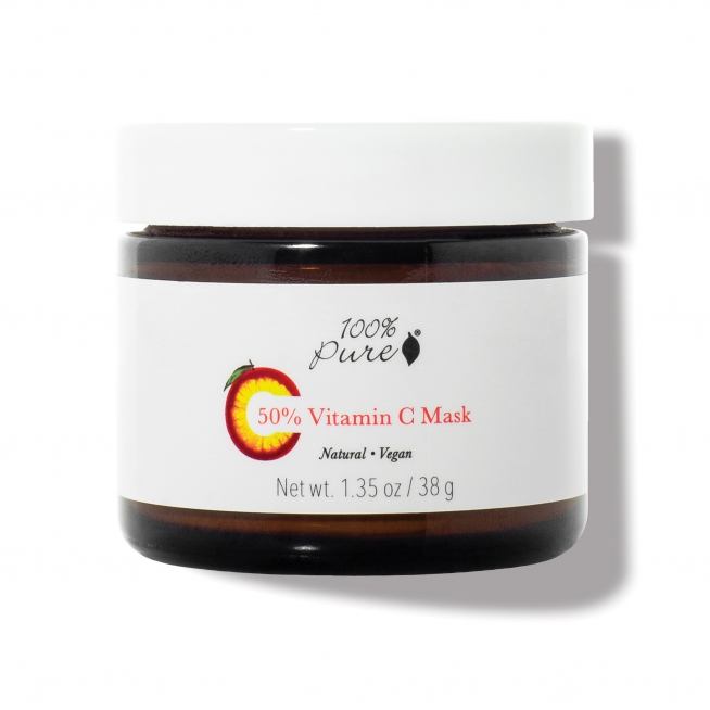 Pleťová prášková maska 50% vitamínu C